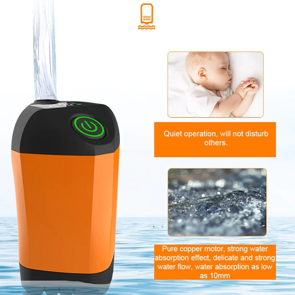 Draagbare campingdouche – Oplaadbaar, compact en efficiënt