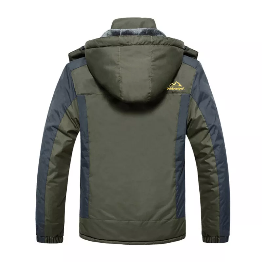 Geïsoleerd outdoor winterjack – winddicht en waterdicht