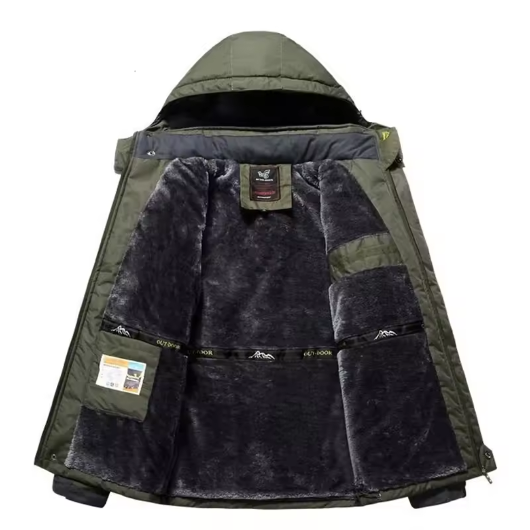 Geïsoleerd outdoor winterjack – winddicht en waterdicht