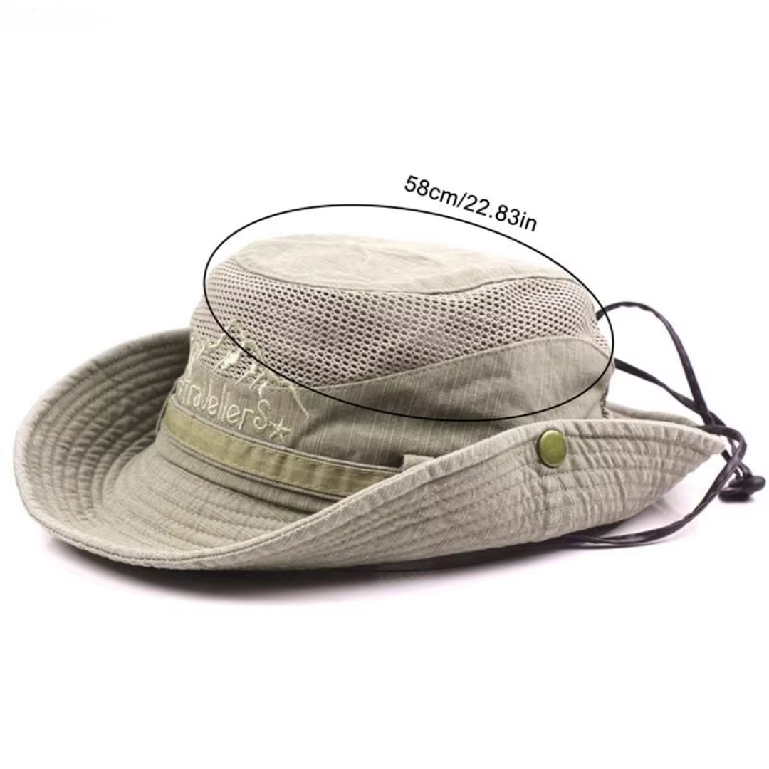 Outdoor Zonnehoed – Lichtgewicht & Ademend UV-bescherming