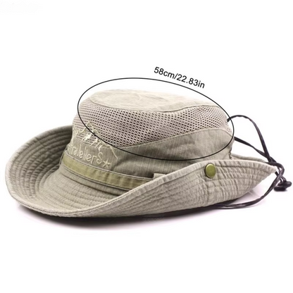 Outdoor Zonnehoed – Lichtgewicht & Ademend UV-bescherming