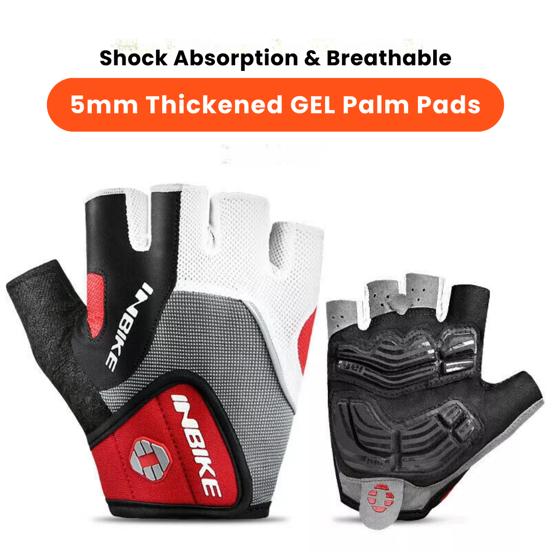 3D gel fietshandschoenen – Schokabsorberend, ademend en comfortabel