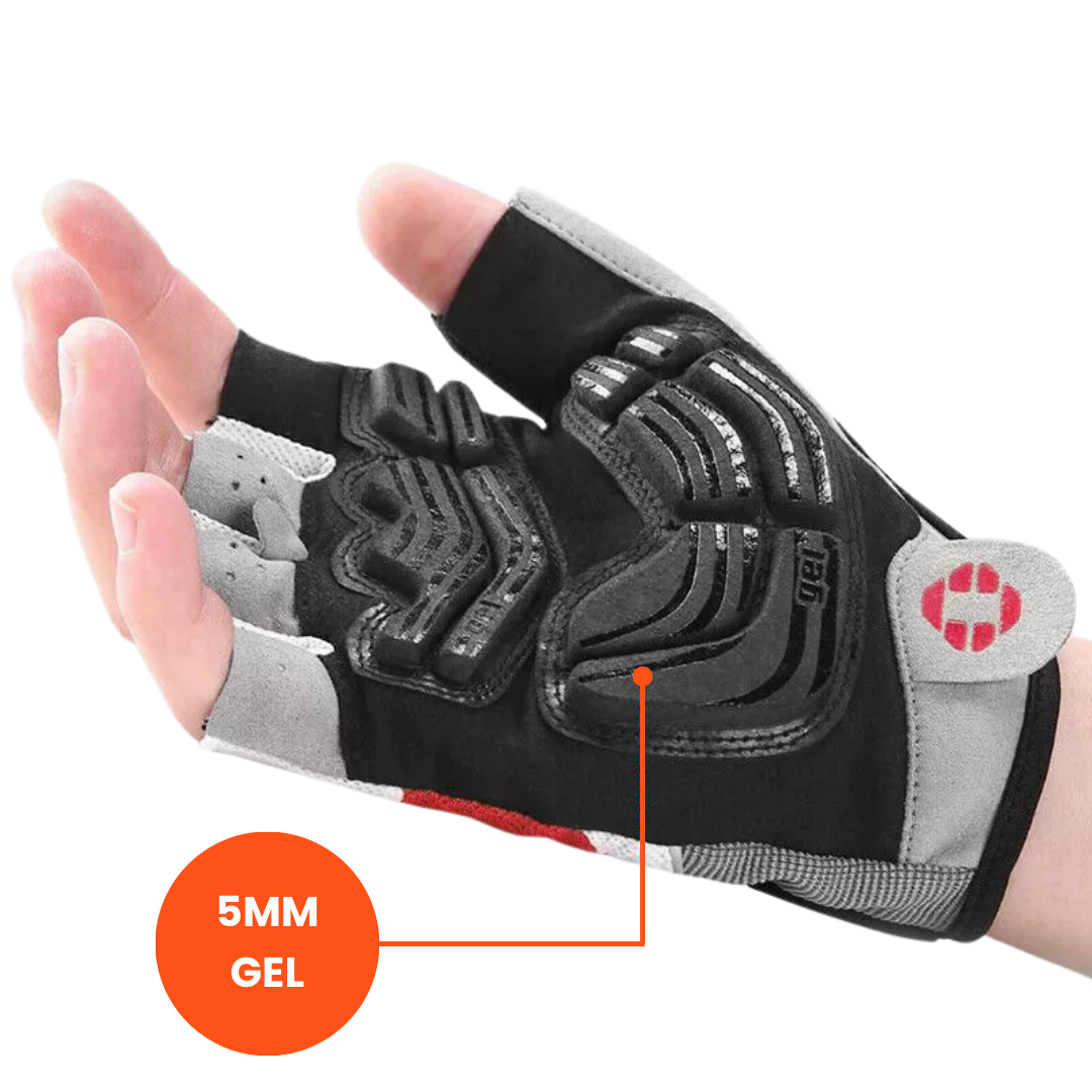 3D gel fietshandschoenen – Schokabsorberend, ademend en comfortabel