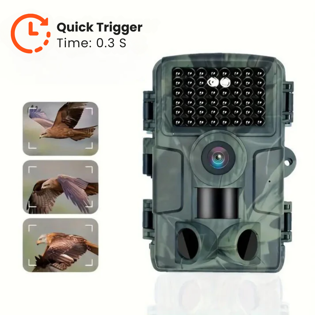4K Ultra HD Wildlife Camera – 60MP met App-bediening