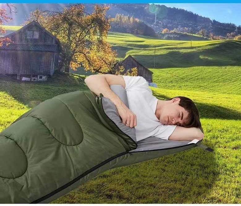 Lightweight Outdoor Sleeping Bag – Comfortable for 5°C to 25°C