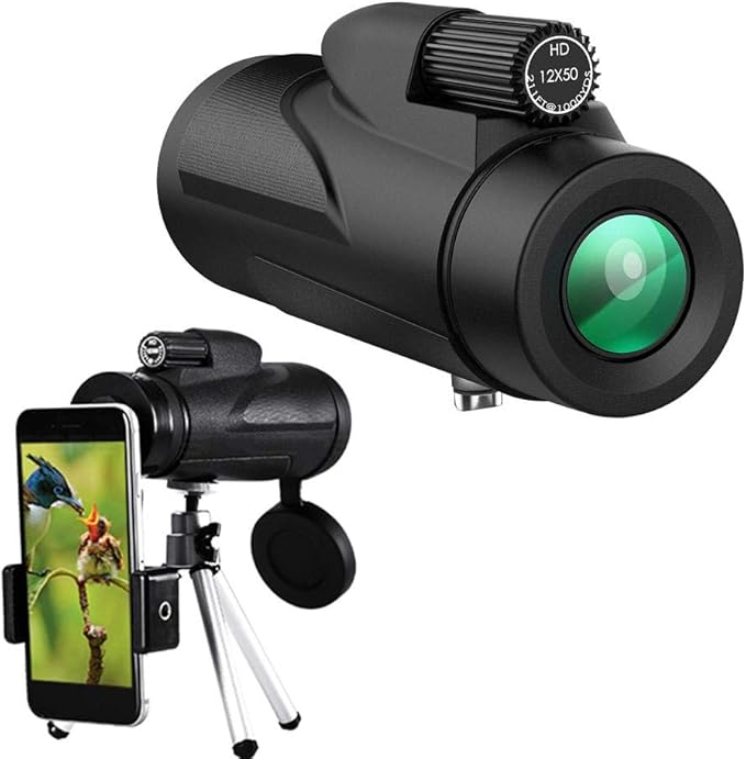 Trektoria – 12x50 monoculair telescoop met hoogwaardige optiek en waterdicht ontwerp