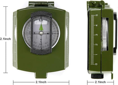 Trektoria – Professioneel outdoor survivalkompas met opvouwbaar ontwerp