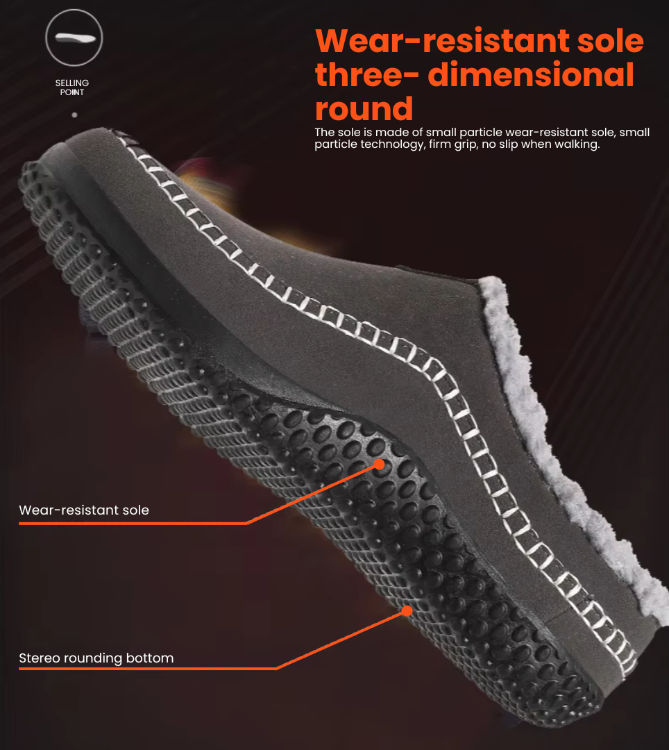 Barefoot comfortabele slippers – ultra-warm en flexibel voor natuurlijke beweging