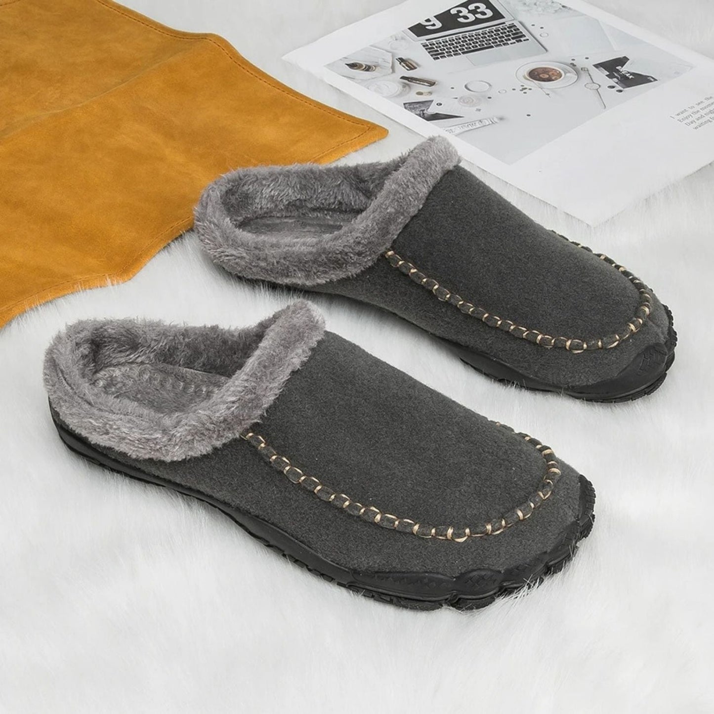 Barefoot comfortabele slippers – ultra-warm en flexibel voor natuurlijke beweging