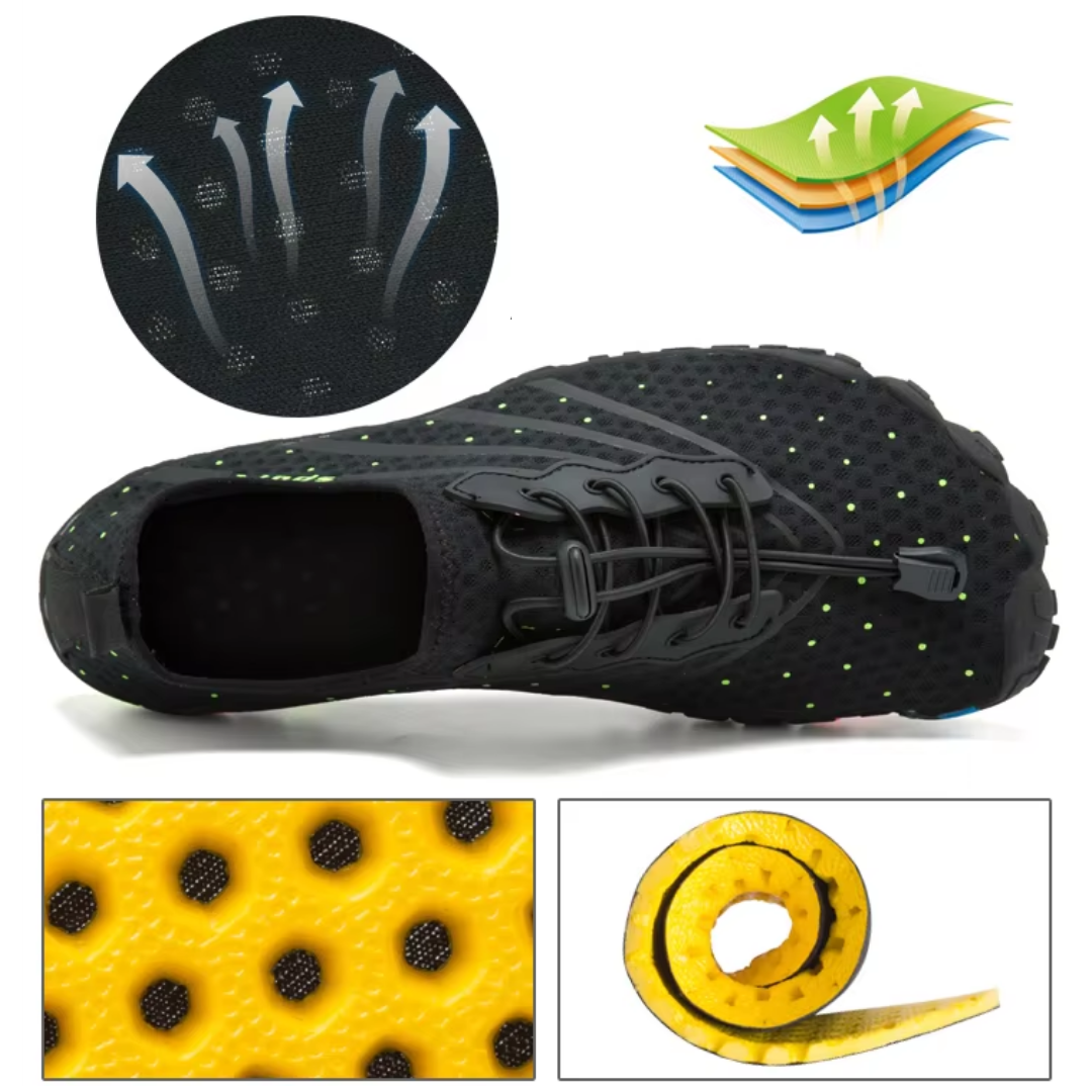 Barefoot unisex brede teenbox minimalistische zero drop hardloopschoenen