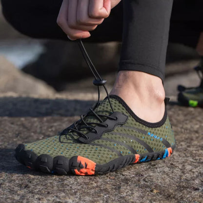 Barefoot unisex brede teenbox minimalistische zero drop hardloopschoenen