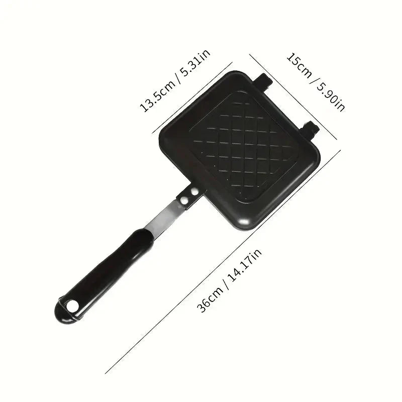 Camping sandwichmaker – Anti-aanbak, perfect voor koken buiten