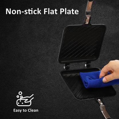 Camping sandwichmaker – Anti-aanbak, perfect voor koken buiten