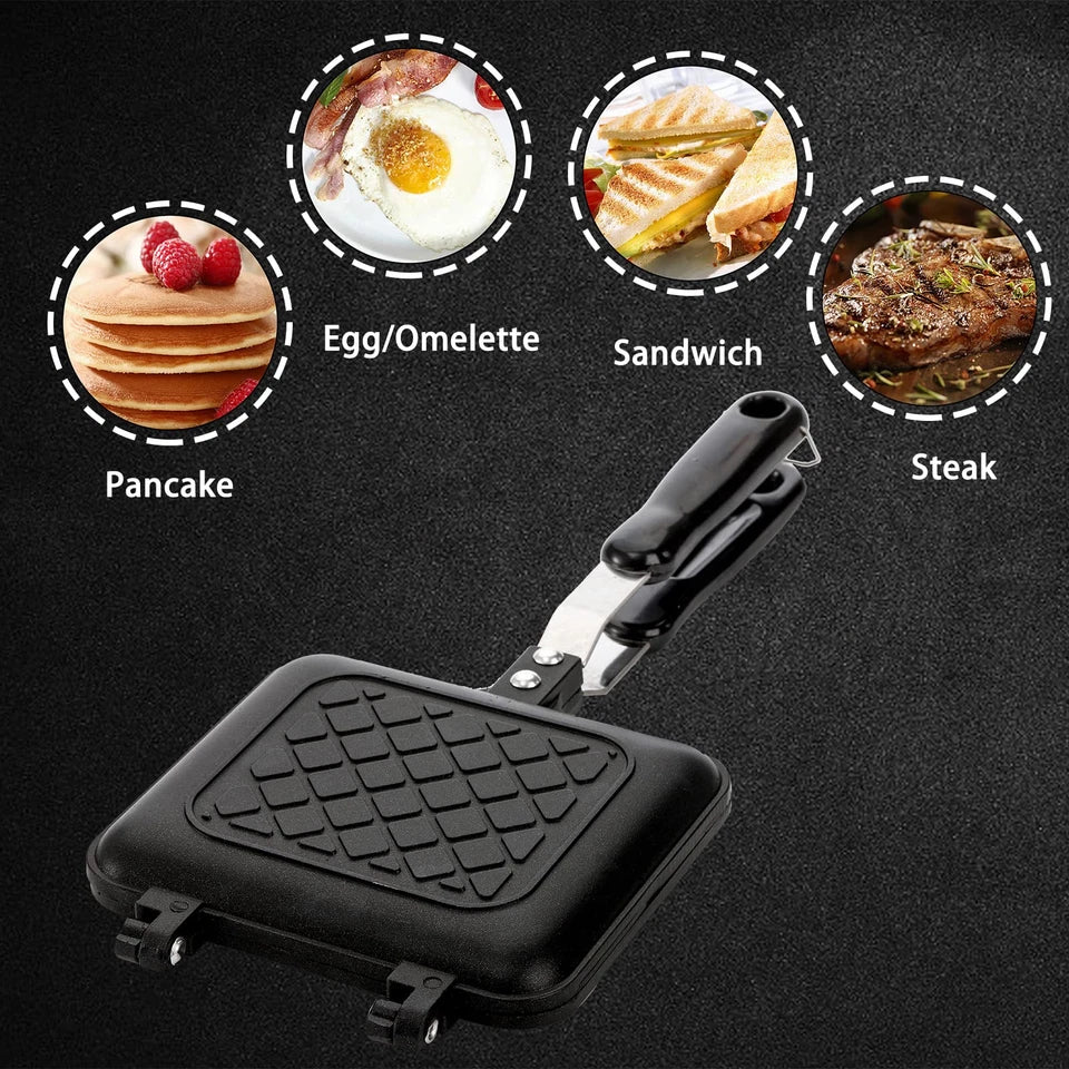 Camping sandwichmaker – Anti-aanbak, perfect voor koken buiten
