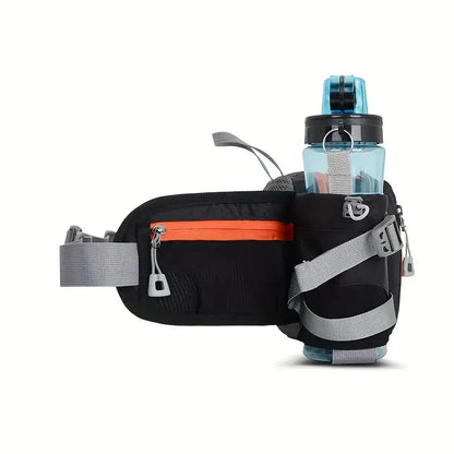 Compacte wandel- & fietsheuptas met waterfleshouder