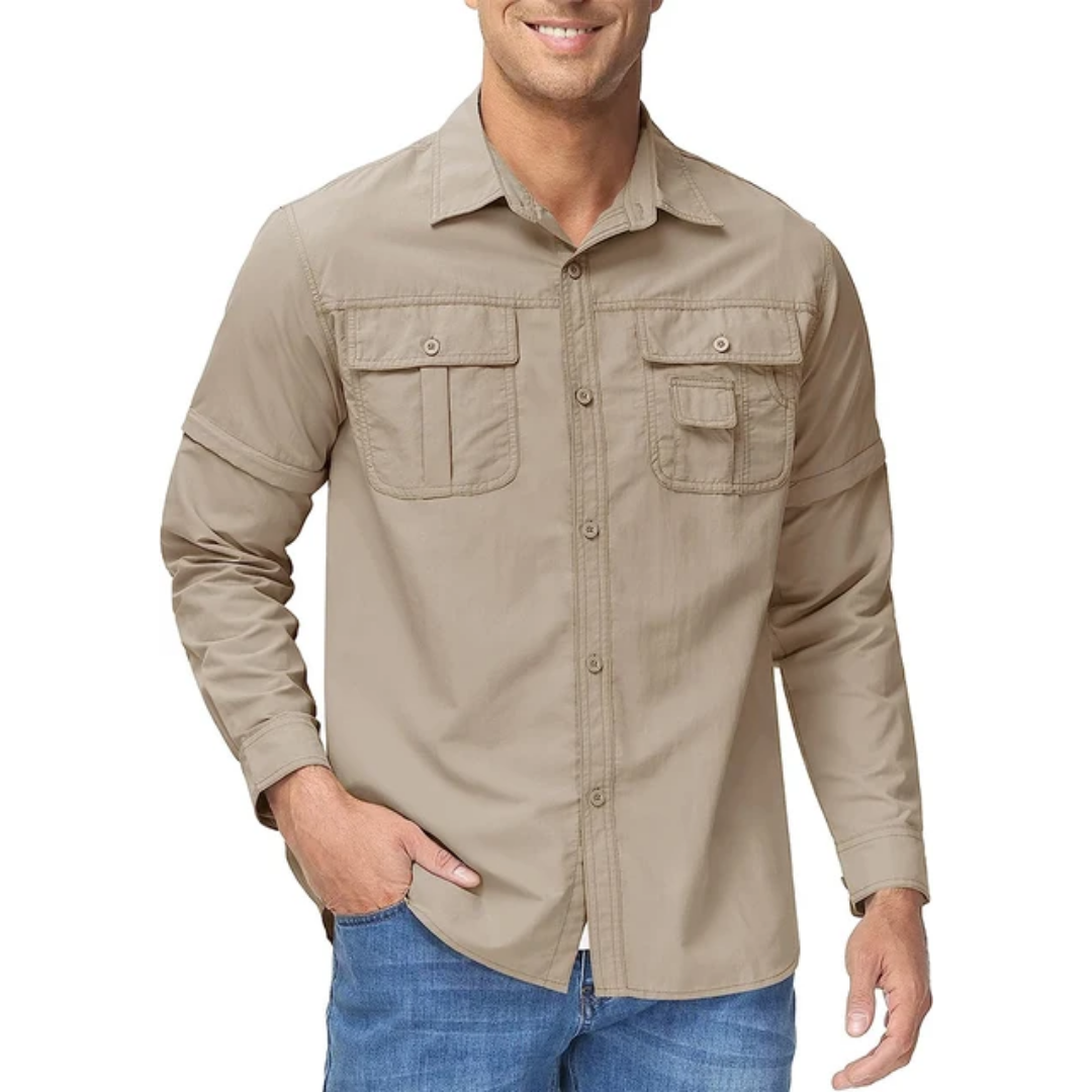 Omkeerbaar Mouw Outdoor Shirt – Duurzaam en UV-beschermd