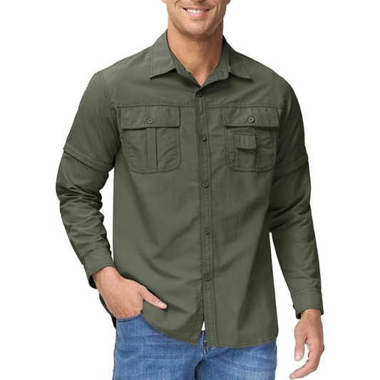 Omkeerbaar Mouw Outdoor Shirt – Duurzaam en UV-beschermd