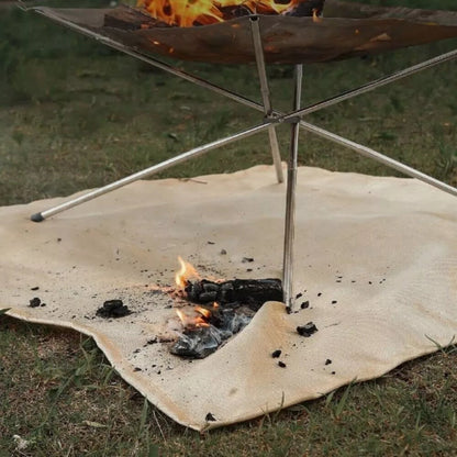 Vuurvaste Mat – BBQ- en Vuurkorfbescherming
