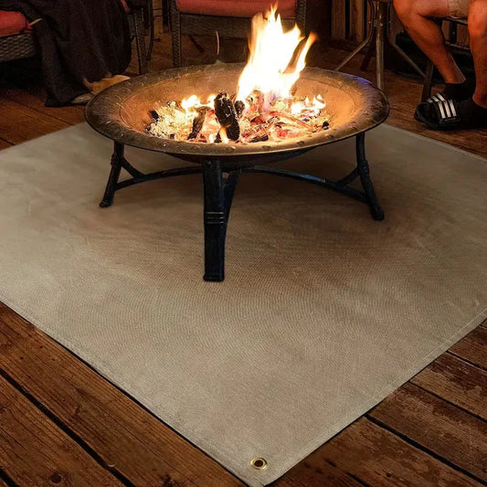 Vuurvaste Mat – BBQ- en Vuurkorfbescherming
