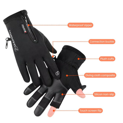 Waterdichte winterhandschoenen – compatibel met touchscreen