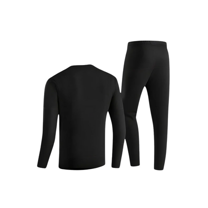 Verwarmde thermische onderkleding set – unisex – langdurige warmte voor extreme kou