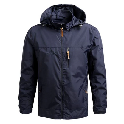 Lichtgewicht Outdoorjas met Capuchon – Winddicht en Waterdicht