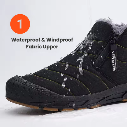 Heren geïsoleerde sneeuwlaarzen – waterdicht en winterklaar