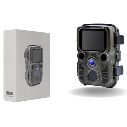 Mini Trail Camera 1080p - Bewegingsgeactiveerde Wildlife & Beveiligingscamera