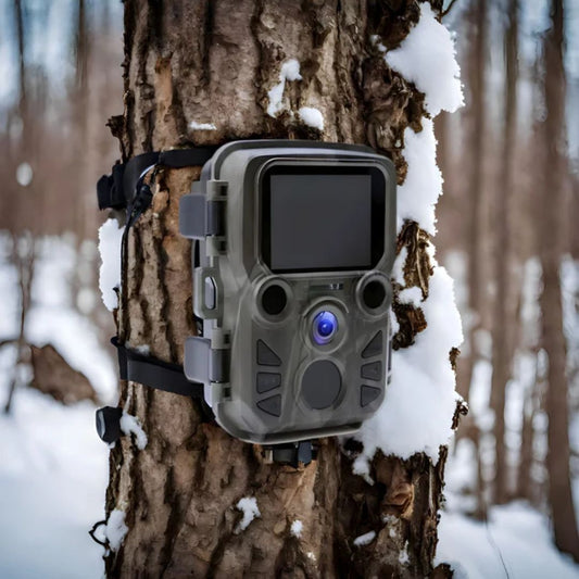 Mini Trail Camera 1080p - Bewegingsgeactiveerde Wildlife & Beveiligingscamera