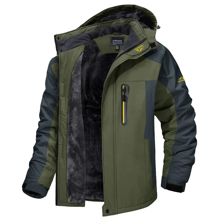 Geïsoleerd outdoor winterjack – winddicht en waterdicht