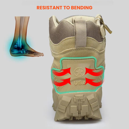Outdoor Militaire Laarzen – Waterdichte en Duurzame Wandelboots