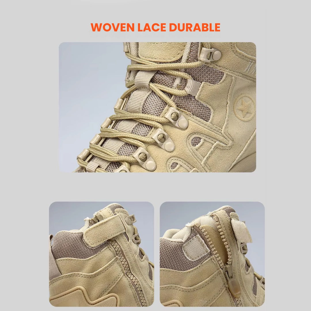 Outdoor Militaire Laarzen – Waterdichte en Duurzame Wandelboots