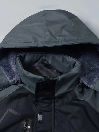 Geïsoleerd outdoor winterjack – winddicht en waterdicht
