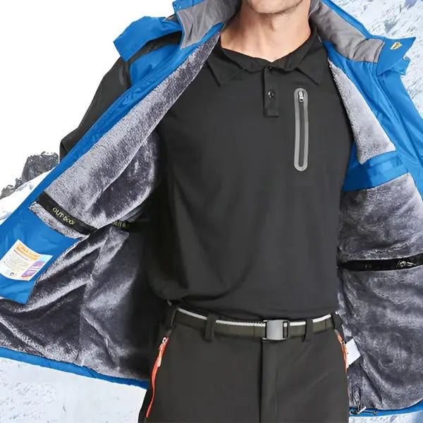 Geïsoleerd outdoor winterjack – winddicht en waterdicht