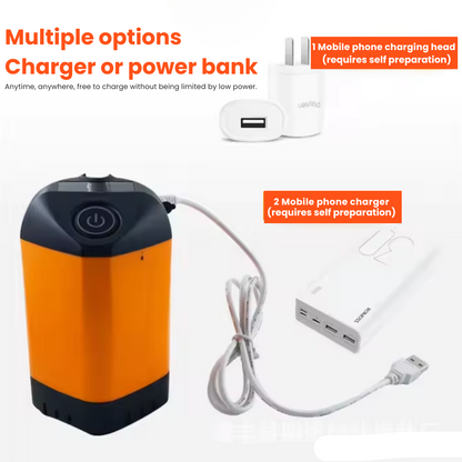 Draagbare campingdouche – Oplaadbaar, compact en efficiënt