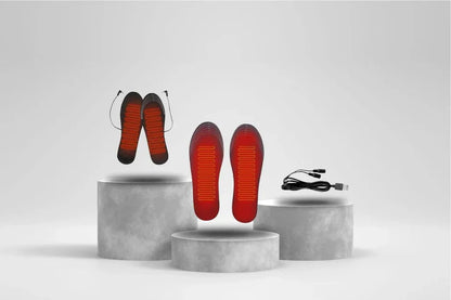 Oplaadbare Verwarmde Inlegzolen voor Heren & Dames – Langdurige Warmte & Comfort