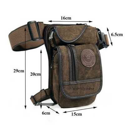 Tactische waterdichte drop-leg tas – Outdoor dijtas voor motor, hiking en reizen