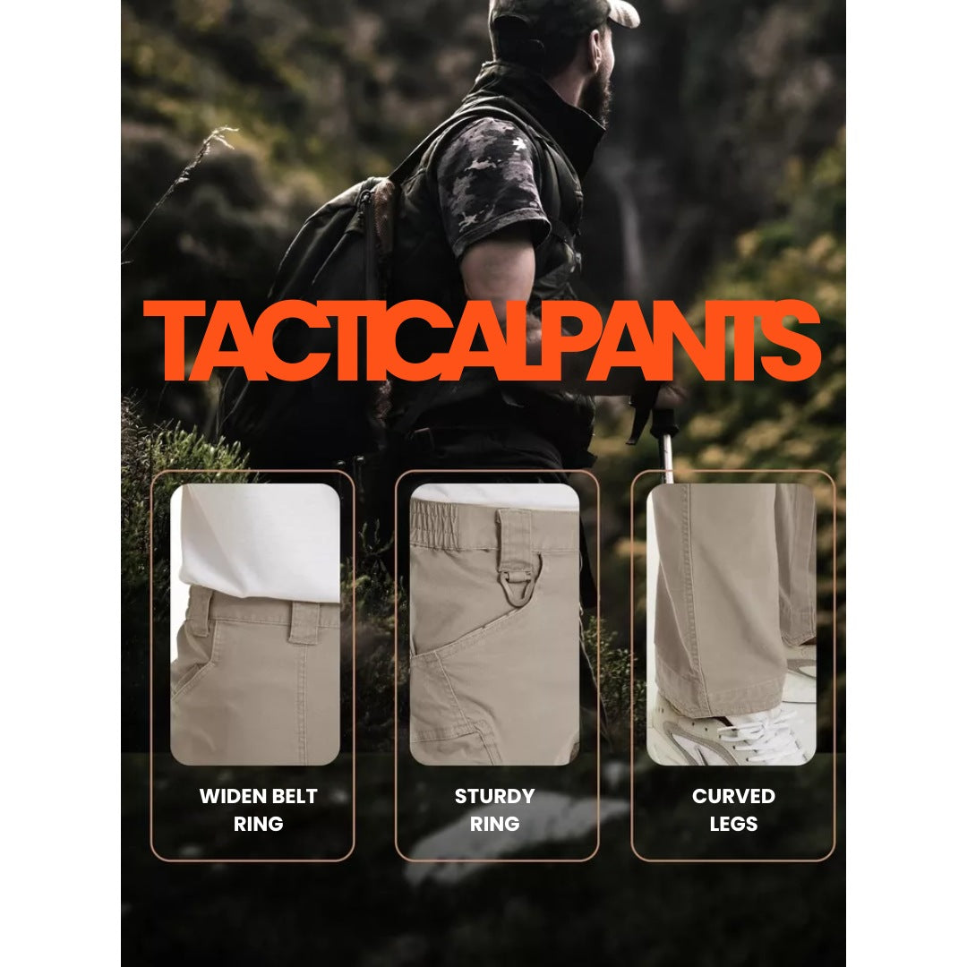Tactische Outdoor Cargo Broek – Duurzaam, Weerbestendig en Met Meerdere Zakjes