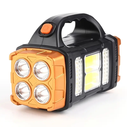 Trektoria – 4-in-1 noodzaklamp met zonne-oplading en powerbank