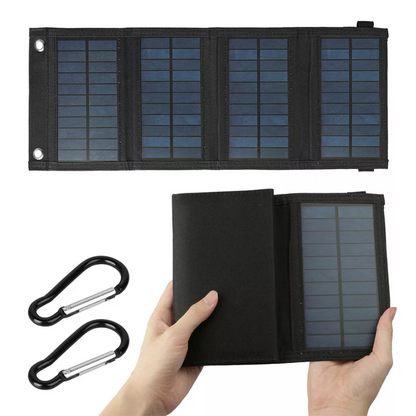 Trektoria – Opvouwbaar zonnepaneel met 12W output en USB-oplaadpoort