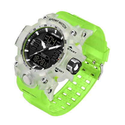 Trektoria – Heren outdoor digitale horloge met schok- en waterbestendigheid