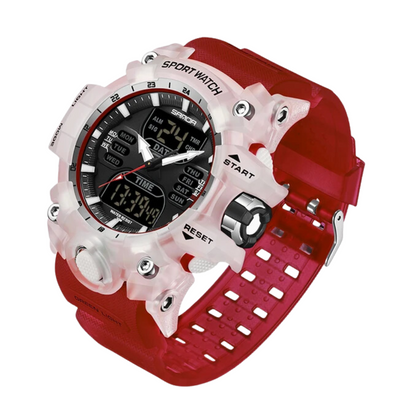 Trektoria – Heren outdoor digitale horloge met schok- en waterbestendigheid