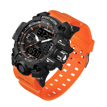 Trektoria – Heren outdoor digitale horloge met schok- en waterbestendigheid
