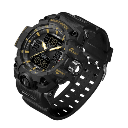 Trektoria – Heren outdoor digitale horloge met schok- en waterbestendigheid