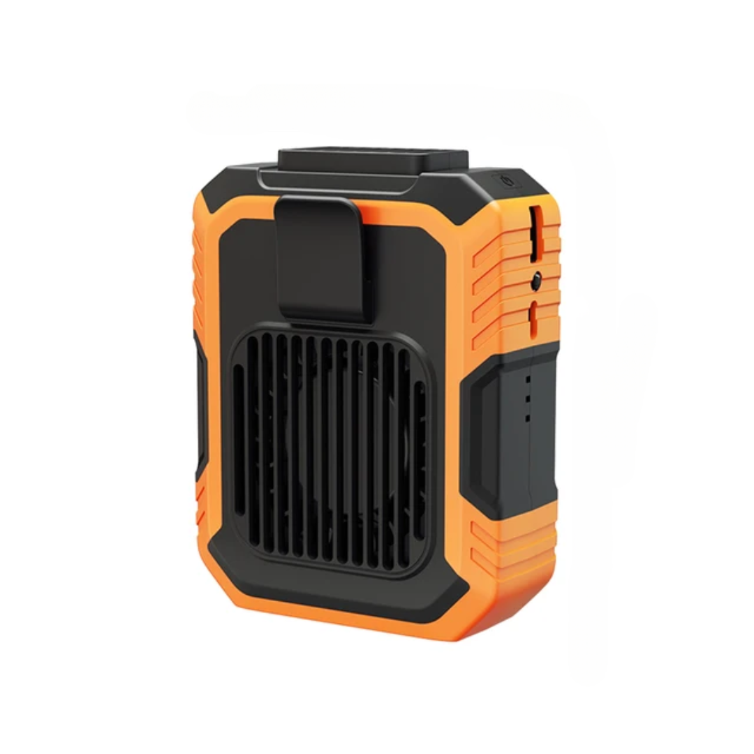 Trektoria – Draagbare mini tailleventilator met oplaadbare batterij en lichtgewicht ontwerp