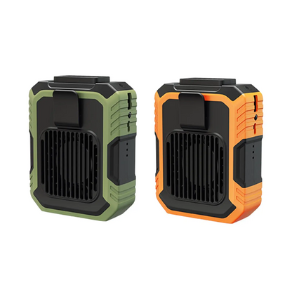 Trektoria – Draagbare mini tailleventilator met oplaadbare batterij en lichtgewicht ontwerp