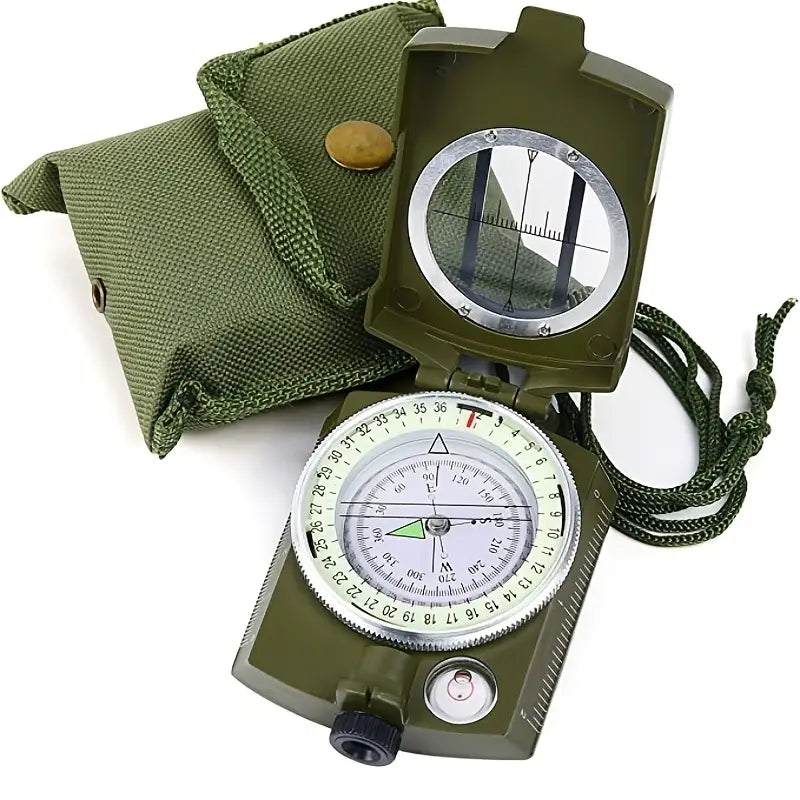 Trektoria – Professioneel outdoor survivalkompas met opvouwbaar ontwerp