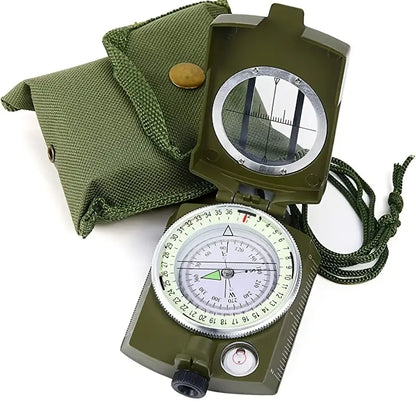 Trektoria – Professioneel outdoor survivalkompas met opvouwbaar ontwerp
