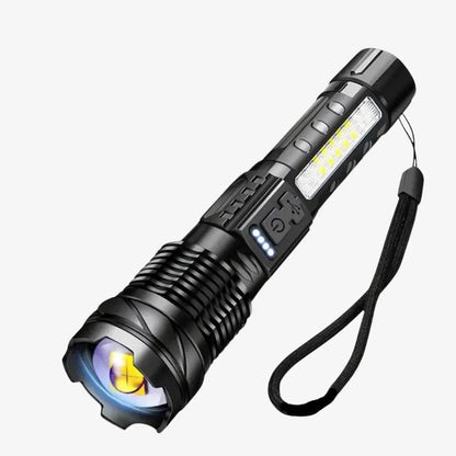 Trektoria – Tactical LED Flashlight with 5000 Lumens and USB Rechargeable Battery