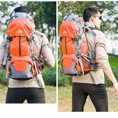 Waterdichte 50L outdoor rugzak – Duurzaam & ruim voor alle avonturen